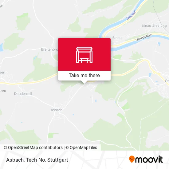 Asbach, Tech-No map