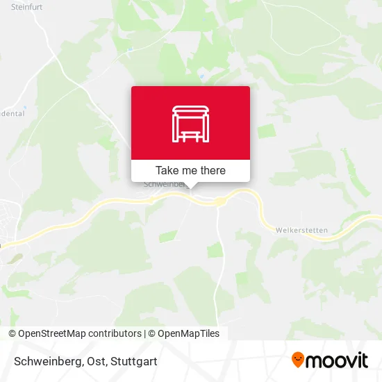 Карта Schweinberg, Ost