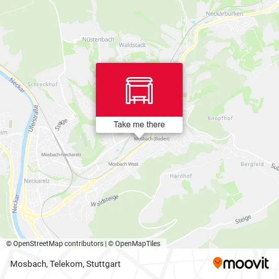 Карта Mosbach, Telekom