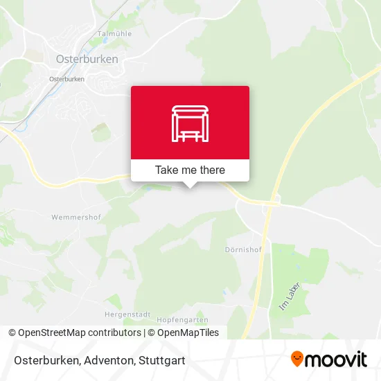 Карта Osterburken, Adventon