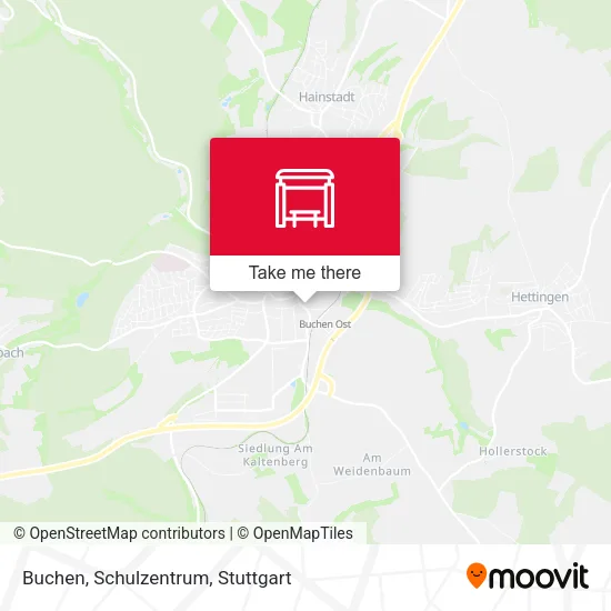 Карта Buchen, Schulzentrum