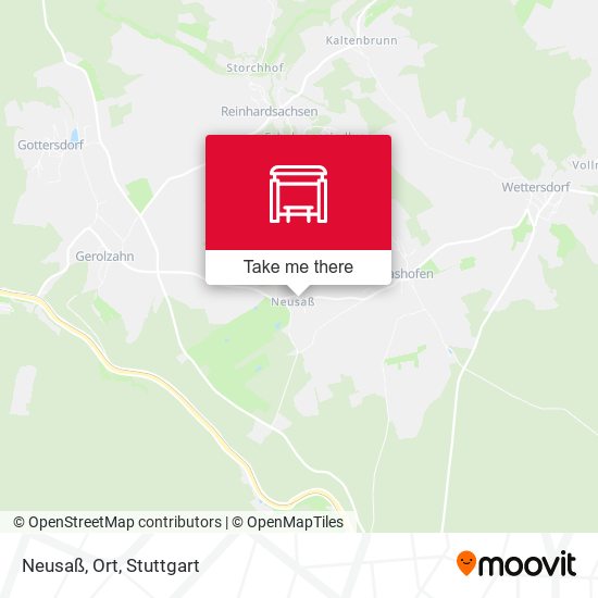 Карта Neusaß, Ort
