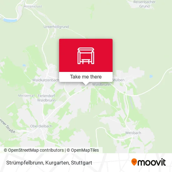 Карта Strümpfelbrunn, Kurgarten