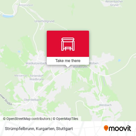 Strümpfelbrunn, Kurgarten map