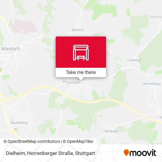 Карта Dielheim, Horrenberger Straße