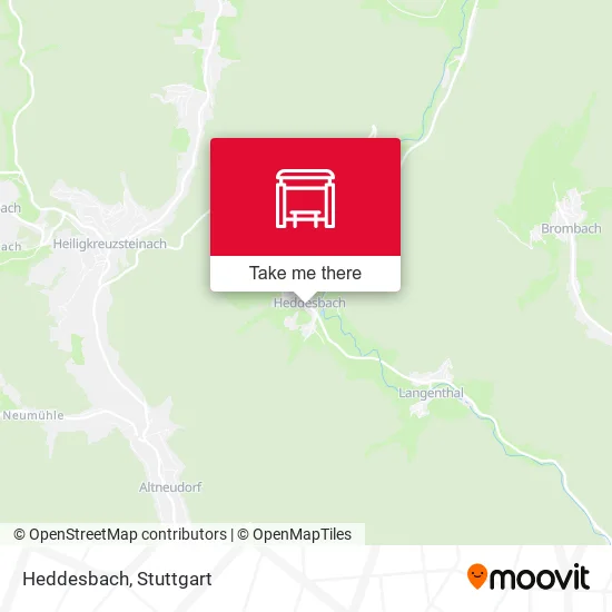 Карта Heddesbach
