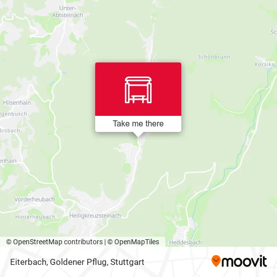 Карта Eiterbach, Goldener Pflug