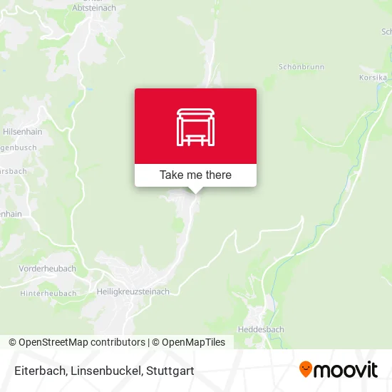 Карта Eiterbach, Linsenbuckel