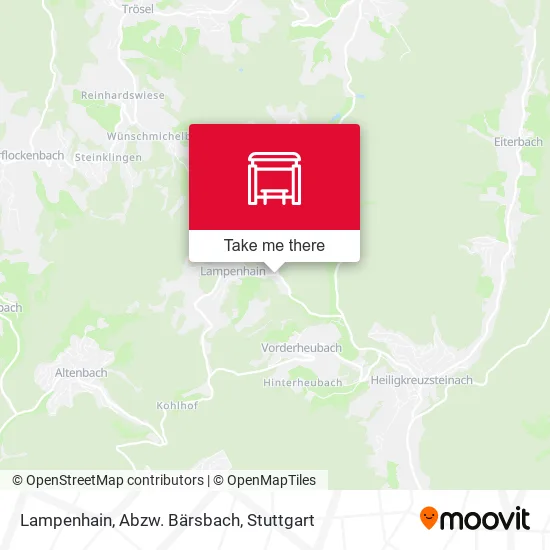 Карта Lampenhain, Abzw. Bärsbach