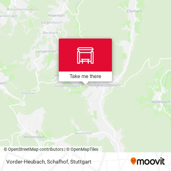 Карта Vorder-Heubach, Schafhof