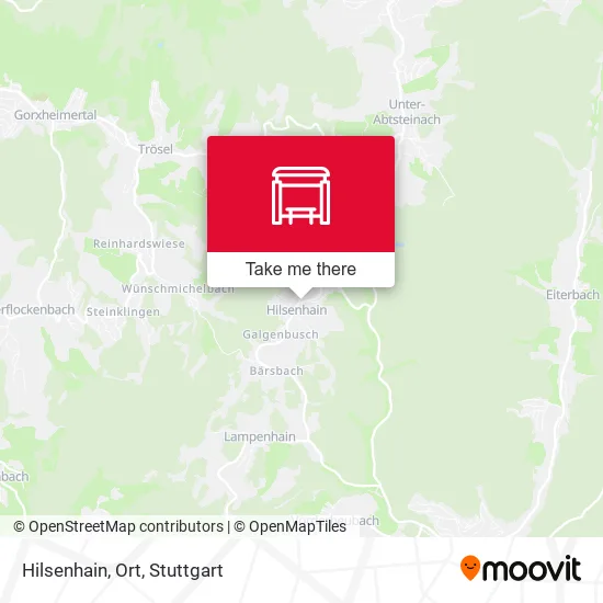 Карта Hilsenhain, Ort