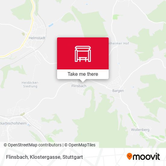 Flinsbach, Klostergasse map