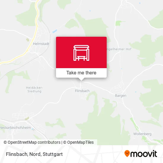 Карта Flinsbach, Nord