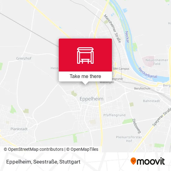 Карта Eppelheim, Seestraße