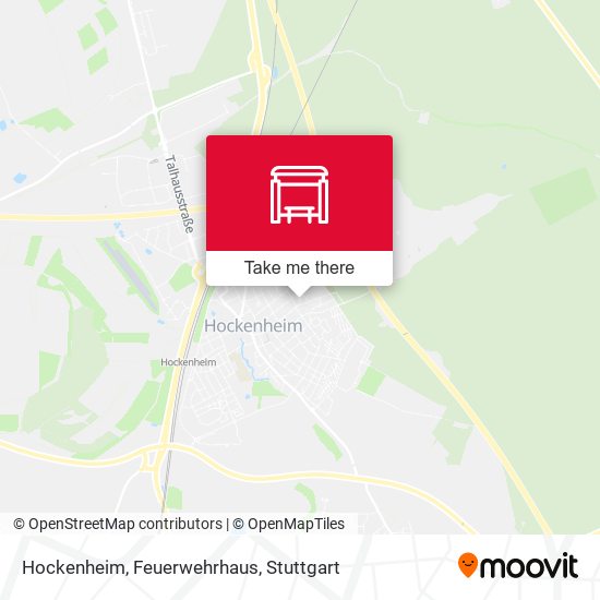 Hockenheim, Feuerwehrhaus map