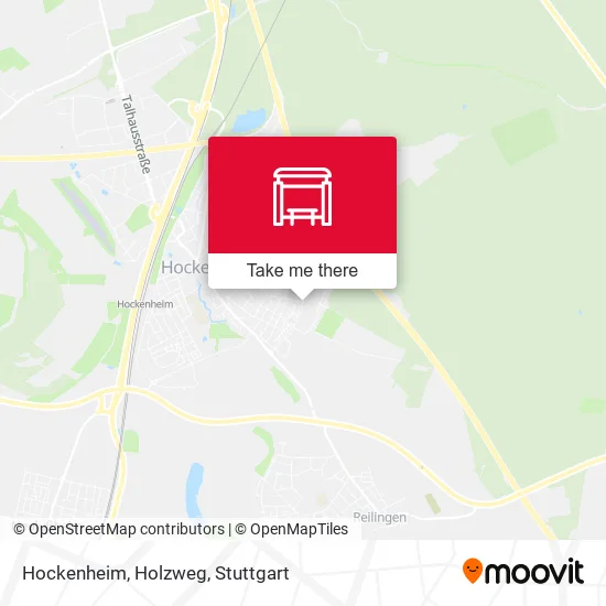 Карта Hockenheim, Holzweg