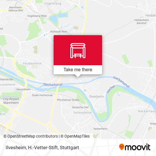 Ilvesheim, H.-Vetter-Stift map