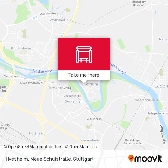 Ilvesheim, Neue Schulstraße map