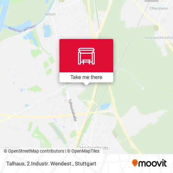 Talhaus, 2.Industr. Wendest. map