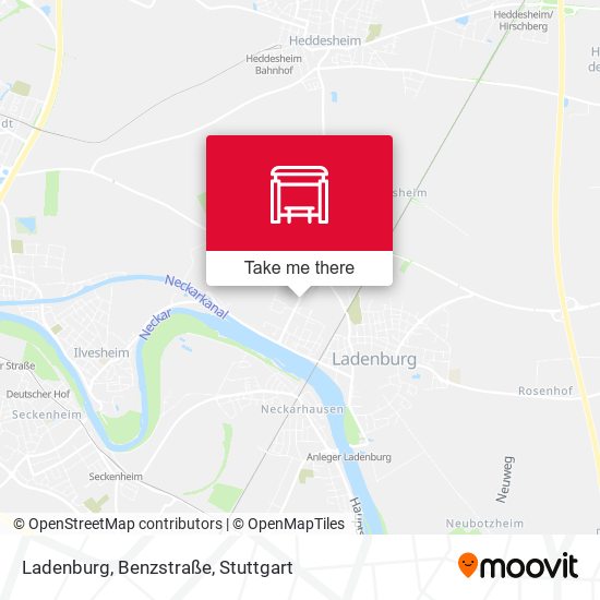 Ladenburg, Benzstraße map