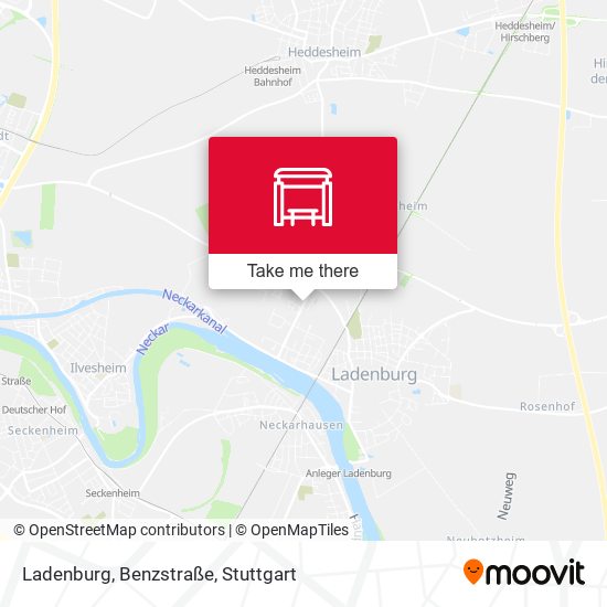 Ladenburg, Benzstraße map