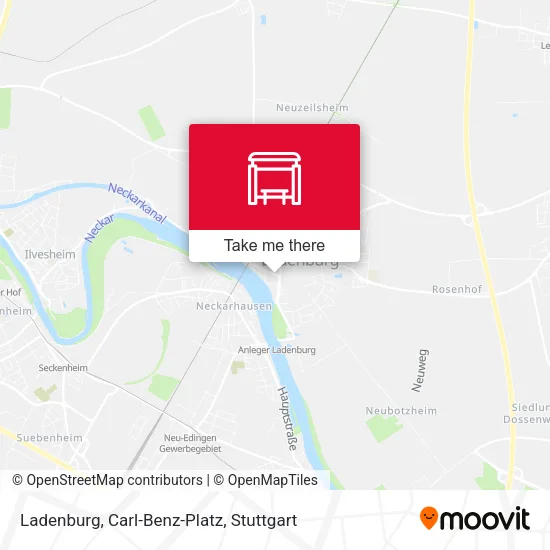 Карта Ladenburg, Carl-Benz-Platz