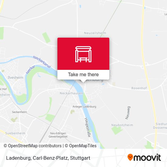 Ladenburg, Carl-Benz-Platz map