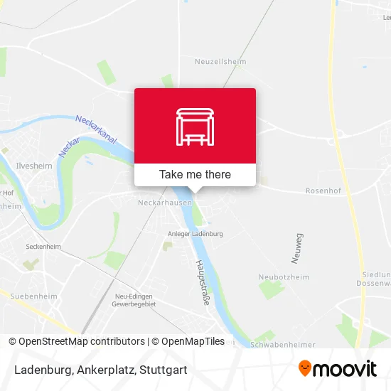 Карта Ladenburg, Ankerplatz