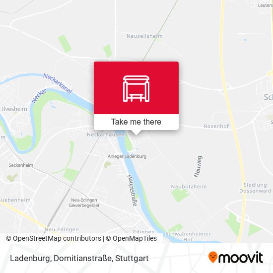 Ladenburg, Domitianstraße map
