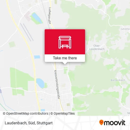 Карта Laudenbach, Süd