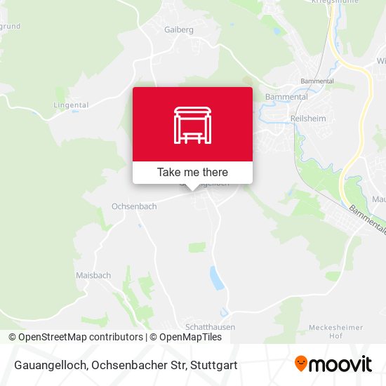 Карта Gauangelloch, Ochsenbacher Str