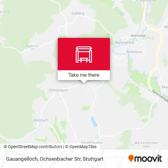 Карта Gauangelloch, Ochsenbacher Str