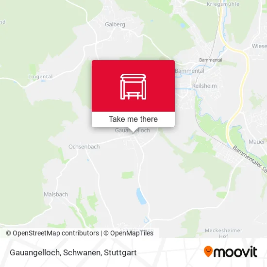 Карта Gauangelloch, Schwanen