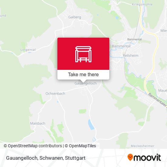 Gauangelloch, Schwanen map