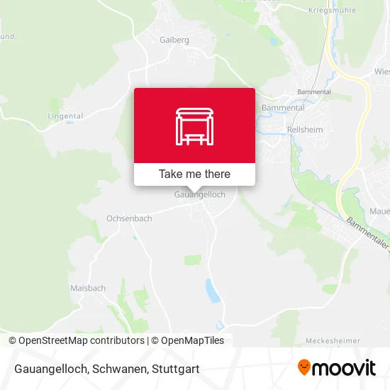 Карта Gauangelloch, Schwanen