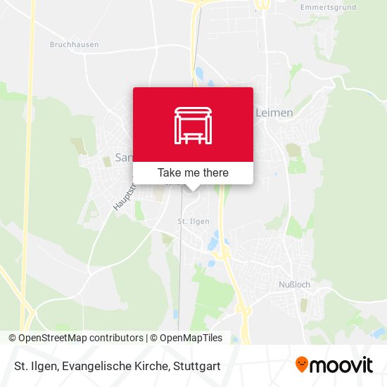 St. Ilgen, Evangelische Kirche map