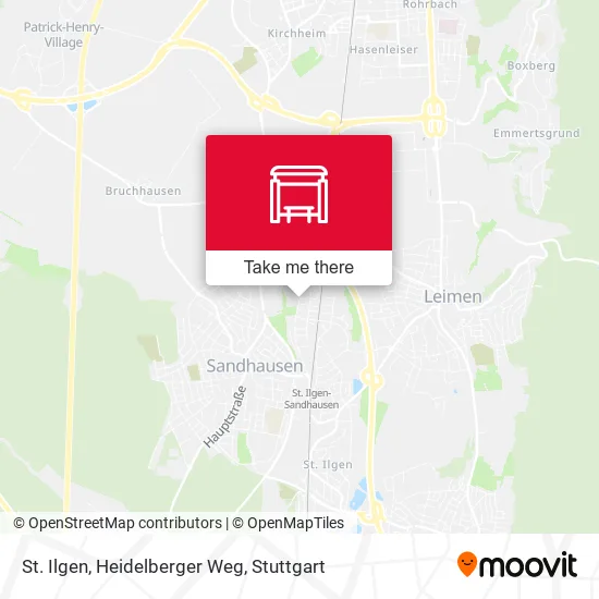 Карта St. Ilgen, Heidelberger Weg