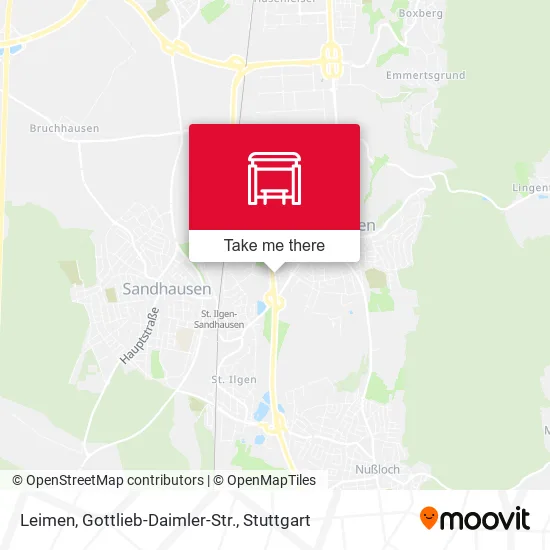 Карта Leimen, Gottlieb-Daimler-Str.