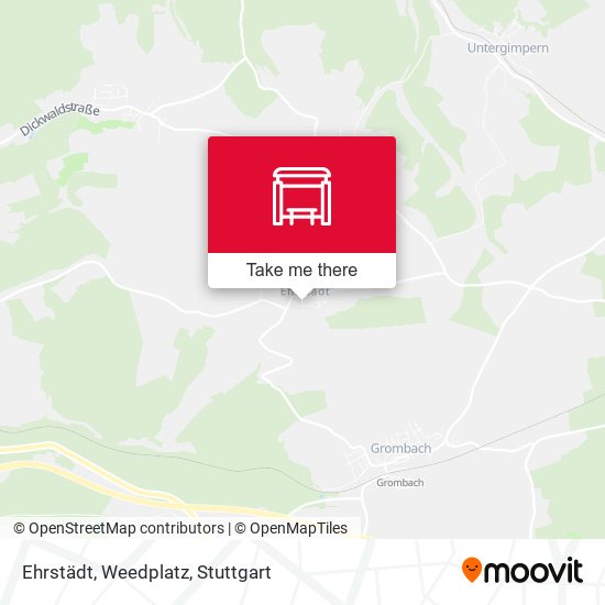Ehrstädt, Weedplatz map