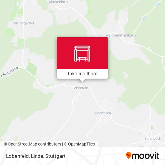 Карта Lobenfeld, Linde