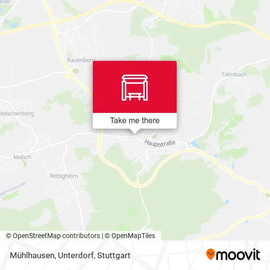 Карта Mühlhausen, Unterdorf