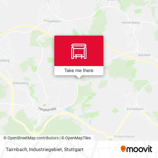 Карта Tairnbach, Industriegebiet