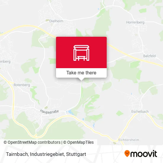 Карта Tairnbach, Industriegebiet
