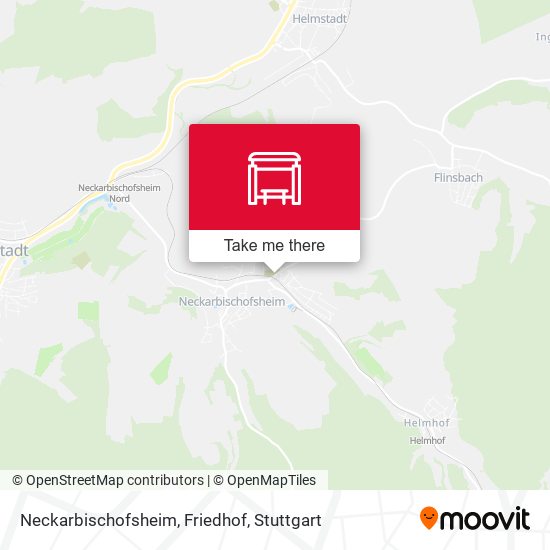 Neckarbischofsheim, Friedhof map