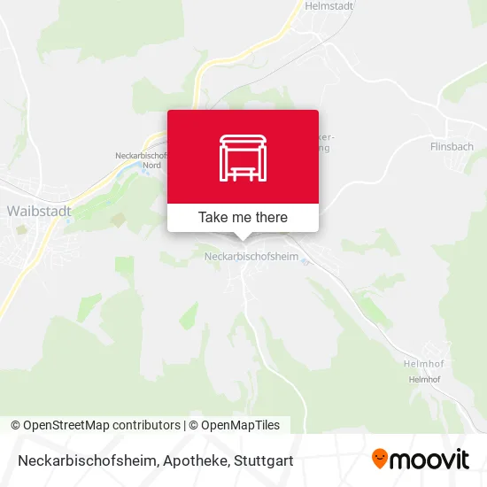Карта Neckarbischofsheim, Apotheke