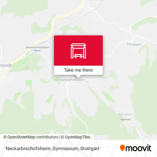 Карта Neckarbischofsheim, Gymnasium