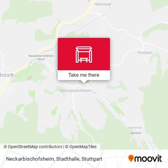 Neckarbischofsheim, Stadthalle map