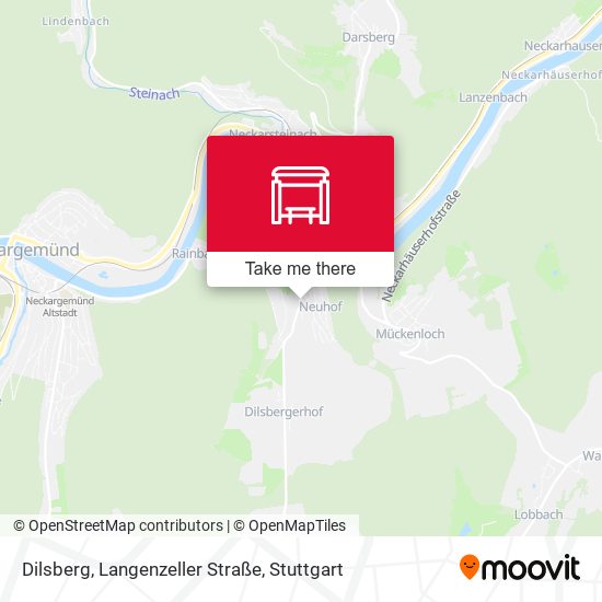 Dilsberg, Langenzeller Straße map