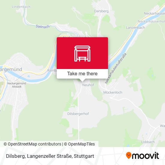 Dilsberg, Langenzeller Straße map