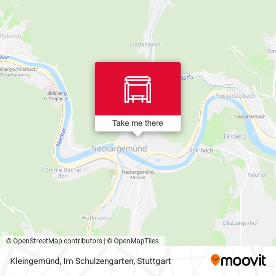 Карта Kleingemünd, Im Schulzengarten